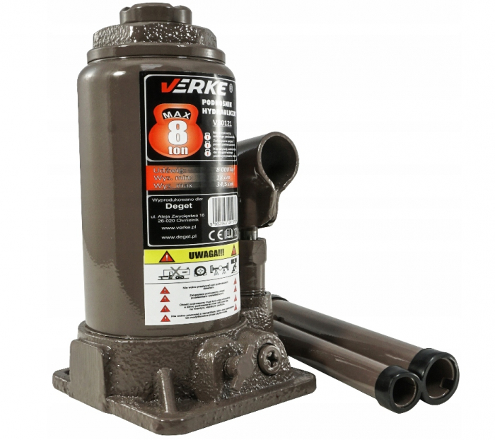 Cric hidraulic 8Tone cilindru ridicare auto (V80121) [3]