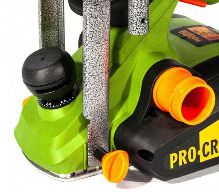Rindea electrica 1650W cu masa suport stand aparat masina rindeluit de mana (PE1650) [6]
