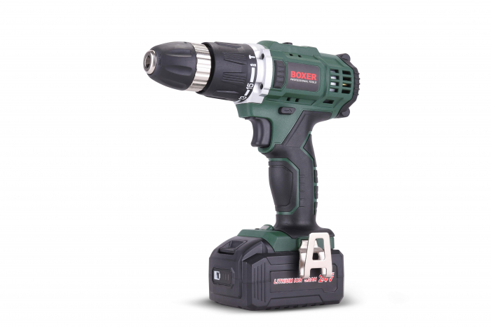 Masina aparat gaurit, insurubat, autofiletanta + flex  polizor unghiular polidisc acumulator 24.4V cu 2 baterii 5ah (SR-036) [5]