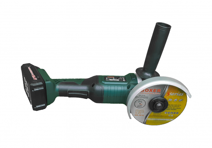 Masina aparat gaurit, insurubat, autofiletanta + flex  polizor unghiular polidisc acumulator 20.4V cu 2 baterii 3ah (SR-016) [8]