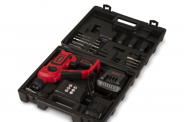 Ciocan rotopercutor cu acumulator 2 baterii 20.4V 5Ah (SR-147) [5]