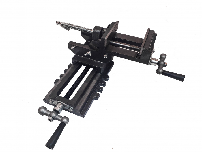 Menghina cu reglare in cruce 100mm, transversal, 2 axe de ghidare (19400) [2]