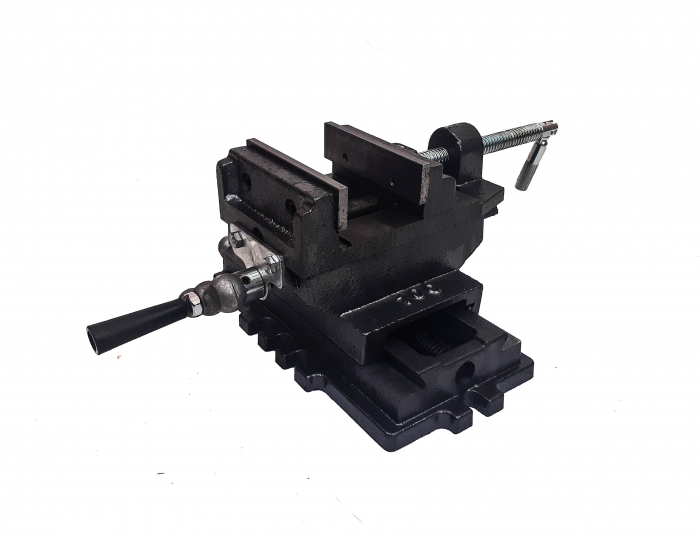 Menghina cu reglare in cruce 100mm, transversal, 2 axe de ghidare (19400) [5]