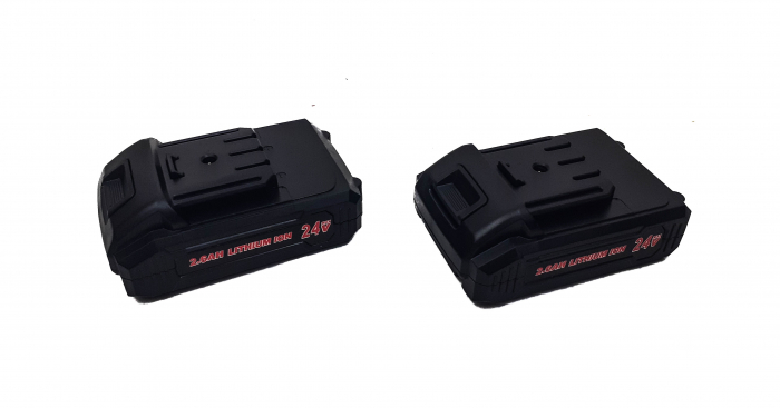 Masina, Aparat de gaurit, insurubat, Bormasina, Autofiletanta 24V 2 baterii + 72 accesorii (SR-004) [7]