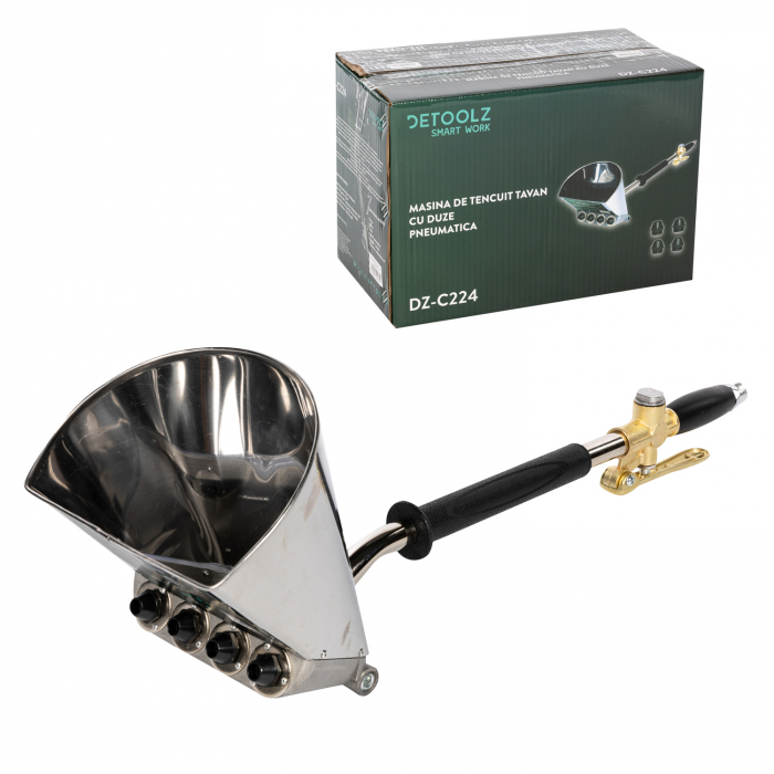 Masina, aparat pneumatic tencuit tavan cu duze 18mm (DZ-C224) [4]