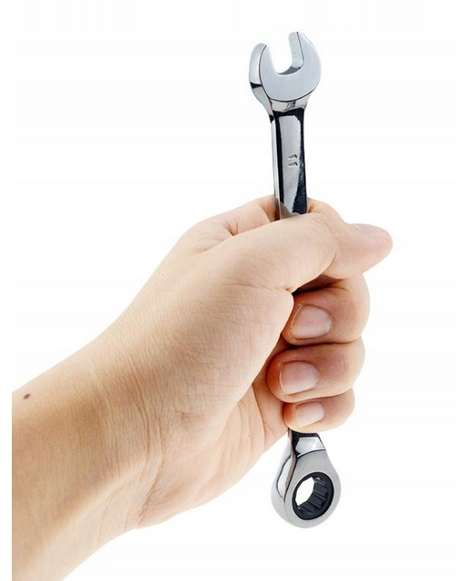 Set chei fixe 8-19 mm, 12 piese, chei deschise duble pentru mecanica si service (V35402) [8]