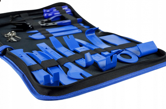 Trusa demontat radio tapiterii cleme auto 20piese (16502) [8]