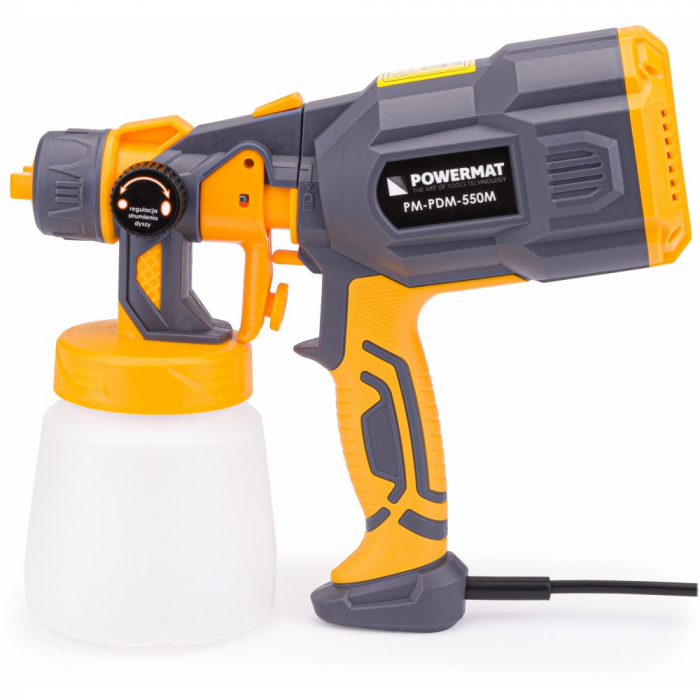 Aparat masina vopsit stropit electric 550W cu vas rezervor  800ml priza 220V (PM0803) [3]
