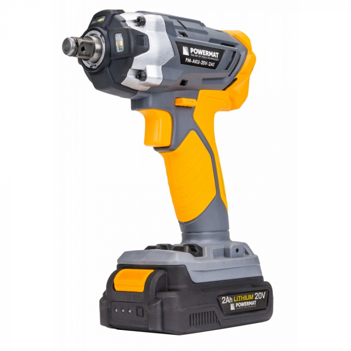 Pistol cheie cu impact acumulator 350NM 20V 2ah masina insurubat desfacut (PM0681) [3]