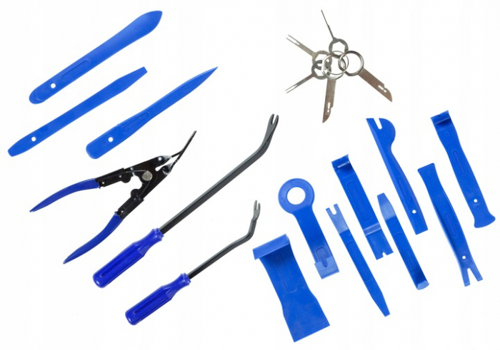 Trusa demontat radio tapiterii cleme auto 20piese (16502) [4]