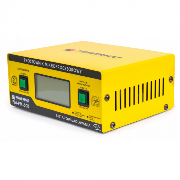 Redresor, incarcator baterie cu microprocesor 6V 24V 10A 3-150Ah (PM0714) [5]