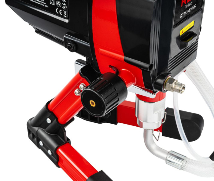 Unitate vopsire airless 1200W, 230 bar, 1.7 l/min, furtun 10m, duze 515 517 619 (RTPDM0166) [10]