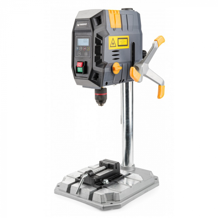 Aparat, masina de gaurit cu afisaj LCD lumina laser 1000W bormasina fixa 13mm banc coloana verticala (PM0917) [6]