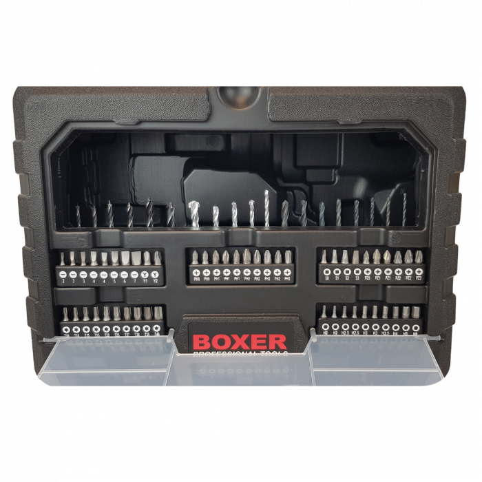 Masina, Aparat de gaurit, insurubat, Bormasina, Autofiletanta 24V 2 baterii + 72 accesorii (SR-004) [3]