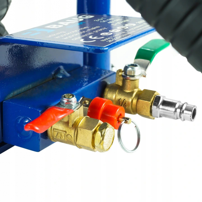 Cric pneumatic 3.5 Tone profesional cu pernă de aer pentru vulcanizare 14-40cm (B3301) [3]