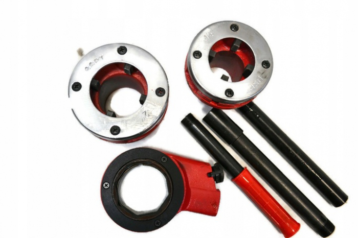 Trusa filiere pentru tevi gaze manual 1 12, 2 (37002) [2]