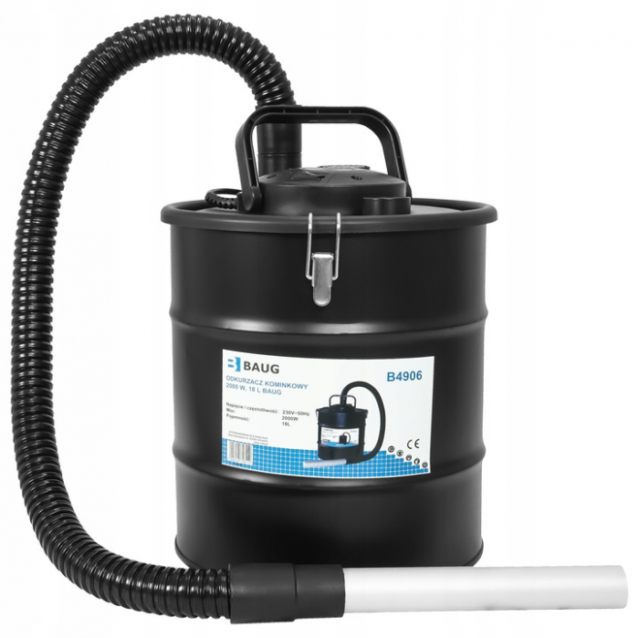 Aspirator pentru cenusa 2000W 18L simineu soba gratar filtru HEPA (B4906) [4]