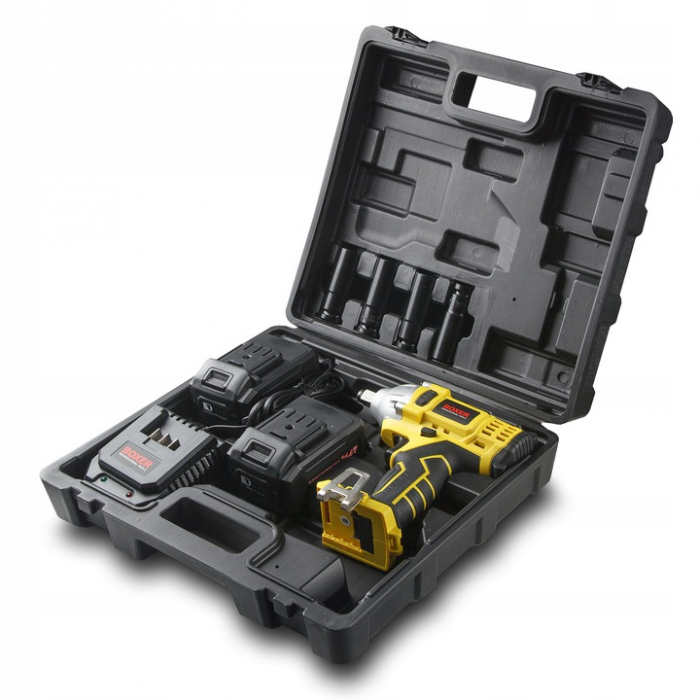 Pistol cheie masina insurubat desfacut cu impact acumulator 20.4V, 2 baterii 5ah (SR-024) [6]