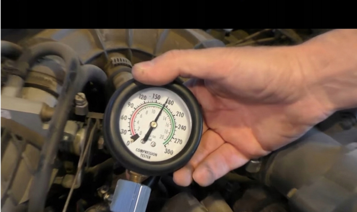 Tester compresie motor benzina cu manometru, pentru diagnostic cilindri auto (V86253) [9]