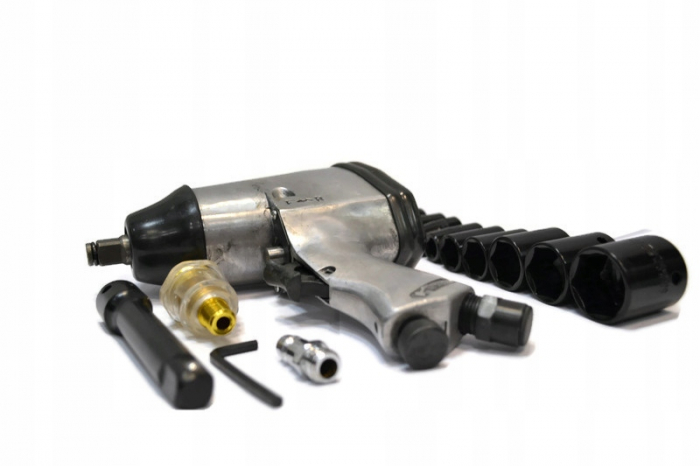 Pistol cheie pneumatica impact 310Nm + tubulare 9-27mm insurubat desfacut (12200) [6]
