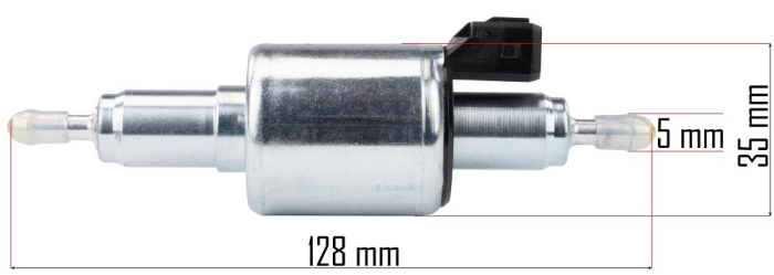Pompa combustibil pentru incalzitor stationar pe motorina, 128mm, 35mm latime (PM-AG-8M-PP) [3]
