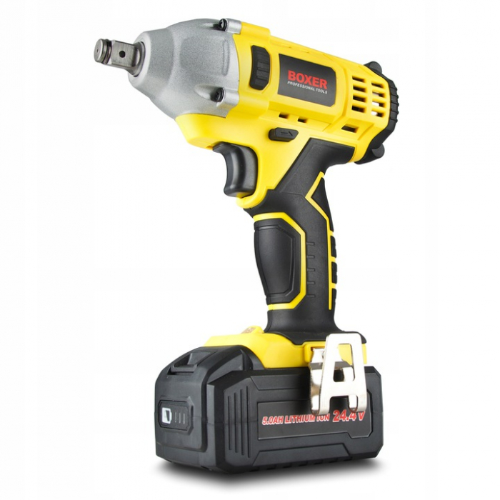 Pistol cheie masina insurubat desfacut cu impact acumulator 20.4V, 2 baterii 5ah (SR-024) [5]