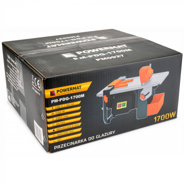 Fierastrau masina electrica 1700W taiat gresie si faianta placi ceramice (PM0927) [3]