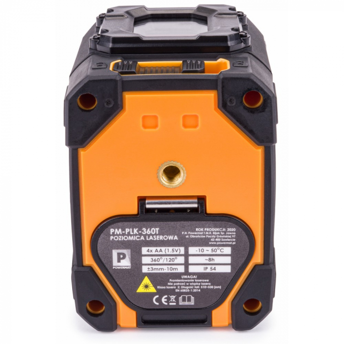 Nivela laser 360grade rotativ incrucisat 50m cu trepied si carcasa (PM0779) [5]