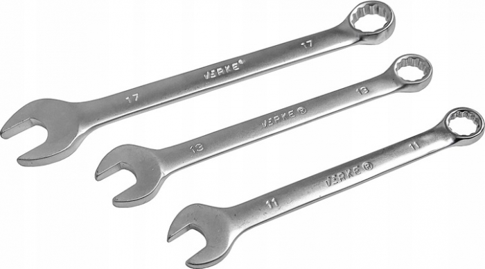 Set 12 chei fixe combinate 6-32mm 12bucati piese Chrome-Vanadium Cr-V (V35315) [4]
