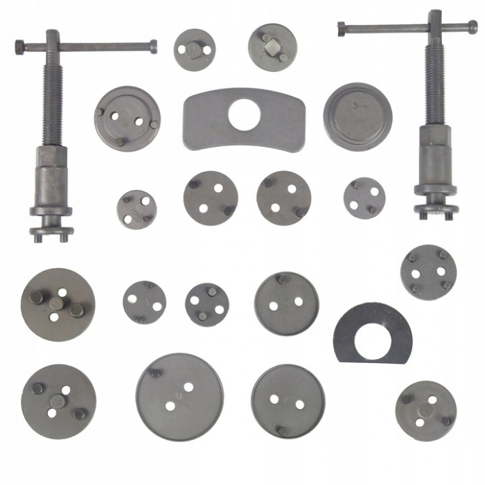 Set trusa presa piston etrier frana 21 piese schimb placute frana, impins pistoane (13102) [3]