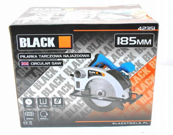 Fierastrau circular de mana 2600W cu disc 185mm (42351) [2]