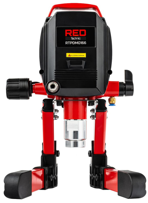 Unitate vopsire airless 1200W, 230 bar, 1.7 l/min, furtun 10m, duze 515 517 619 (RTPDM0166) [8]