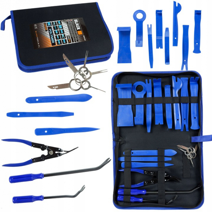 Trusa demontat radio tapiterii cleme auto 20piese (16502) [2]