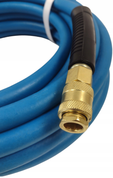 Furtun aer comprimat cauciuc 10x17mm, 20 metri, rezistent la presiune, flexibil, albastru (S10555/20) [3]