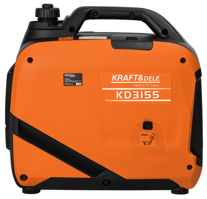 Generator inverter 2.6kW 230V portabil, tensiune stabila pentru electronice, 21kg (KD3155) [3]