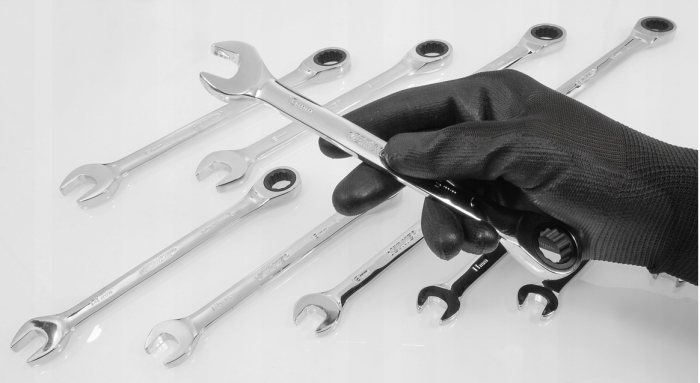 Set chei fixe 8-19 mm, 12 piese, chei deschise duble pentru mecanica si service (V35402) [7]