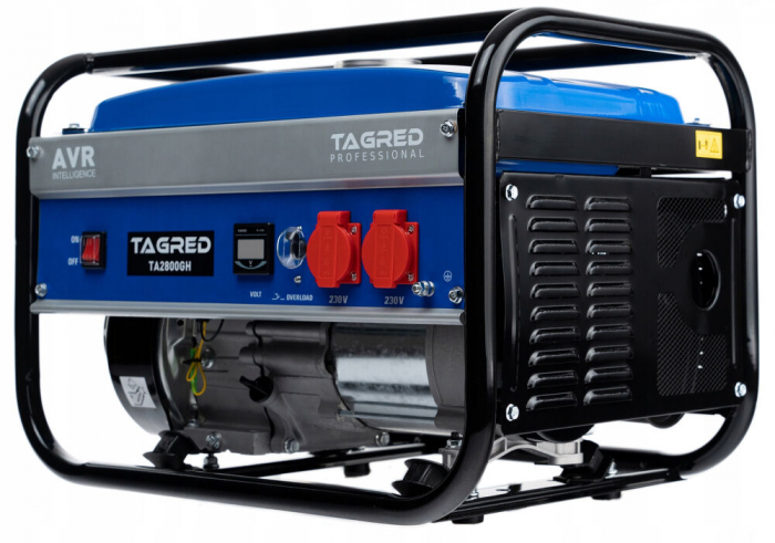 Generator curent 2.8kw 2800W 2x230V motor pe benzina 7CP (TA2800GH) [6]