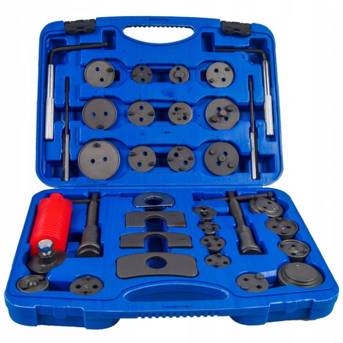 Set trusa presa piston etrier frana 35 piese schimb placute frana, impins pistoane (13103) [2]