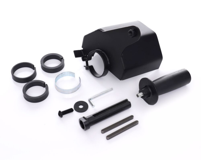 Accesoriu slefuire si satinare M14 cu adaptor si flanse pentru polizor unghiular (TA4123) [3]