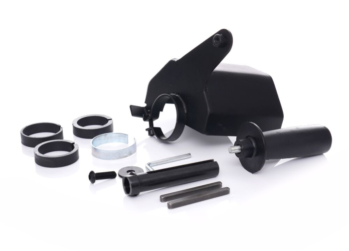 Accesoriu slefuire si satinare M14 cu adaptor si flanse pentru polizor unghiular (TA4123) [6]