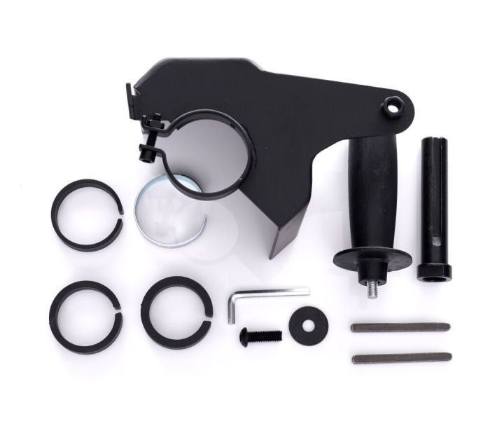 Accesoriu slefuire si satinare M14 cu adaptor si flanse pentru polizor unghiular (TA4123) [8]