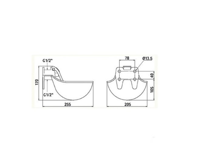 Adapator adapatoare animale cu limba clapeta fonta si accesorii de prindere vaci cai (BK87789) [3]