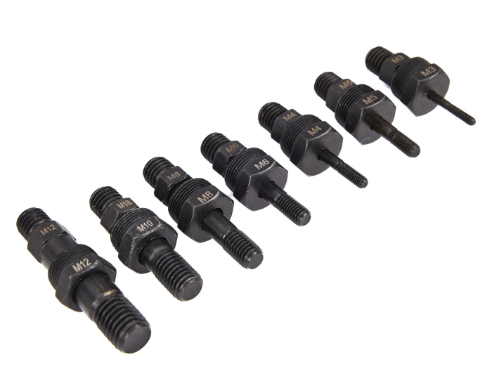 Trusa adaptor aparat gaurit filetanta pentru nituit M3-M12 2.4-6.4mm (KD5470) [5]