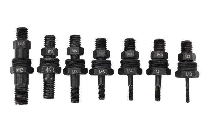 Trusa adaptor aparat gaurit filetanta pentru nituit M3-M12 2.4-6.4mm (KD5470) [3]