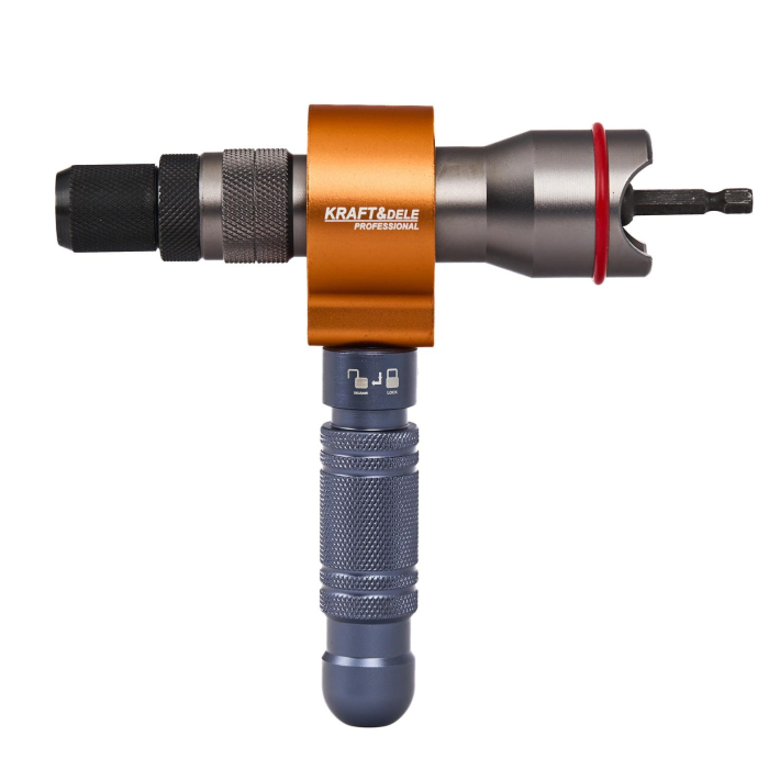 Trusa adaptor aparat gaurit filetanta pentru nituit M3-M12 2.4-6.4mm (KD5470) [7]