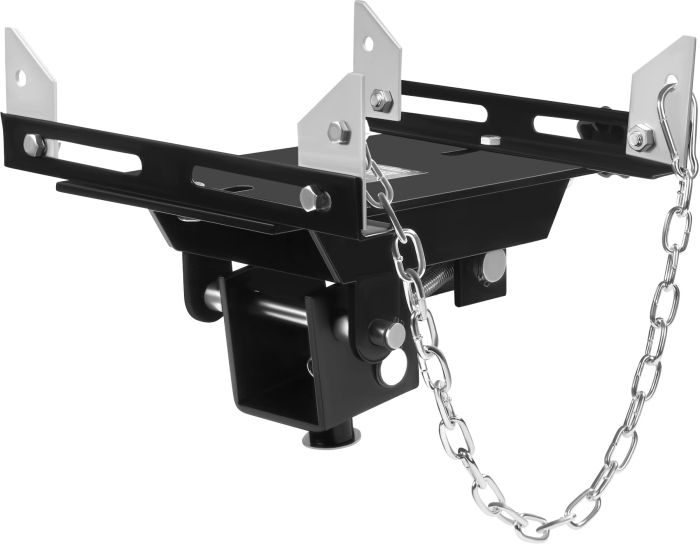 Adaptor cric cutie viteze 600 kg, placa reglabila 330x200 mm, lant siguranta 630 mm (KD12544) [9]