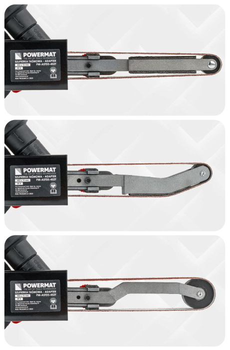 Adaptor flex slefuit polizor cu banda accesoriu polizor unghiular PM1442 (PM-ASTDS-452T) [22]