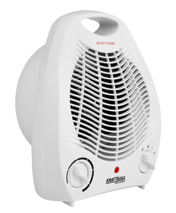 Aeroterma electrica 2000W cu termostat reglabil si functie aer rece (KD6513) [7]