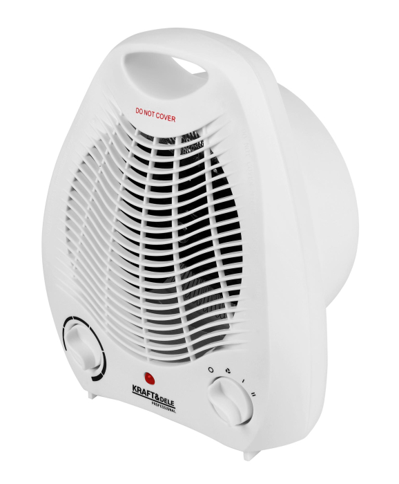 Aeroterma electrica 2000W cu termostat reglabil si functie aer rece (KD6513) [9]