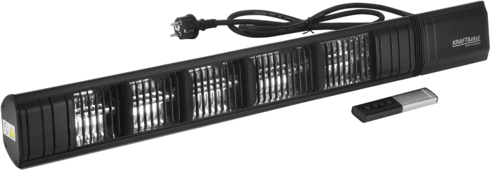 Aeroterma electrica de perete 3000W cu telecomanda si temporizator 24 h (KD6500) [2]